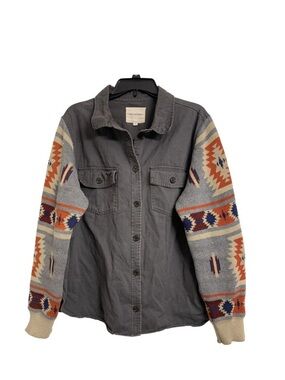 Thread & Supply Aztec Southwestern Shacket